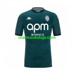 Camisola AS Monaco Homem Equipamento Segundo 2024-2025 Manga Curta